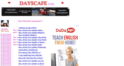 Desktop Screenshot of dayscafe.com